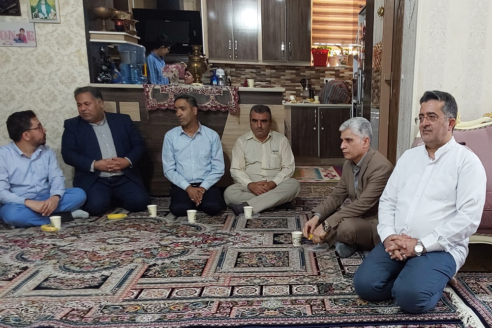 دیدار مدیرکل کمیته امداد سیستانوبلوچستان با سادات در عید غدیر