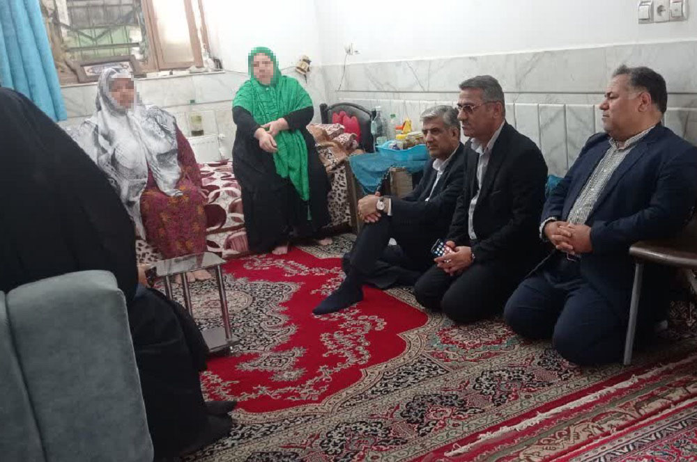 دیدار مدیرکل کمیته امداد سیستانوبلوچستان با سادات در عید غدیر