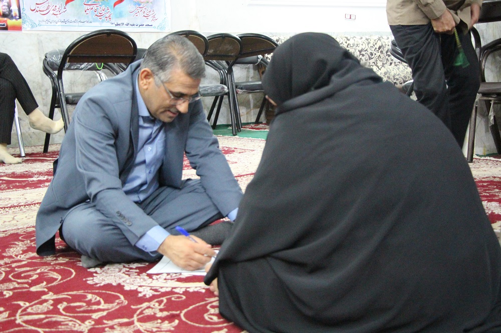 میز خدمت جهادی کمیته امداد در مناطق محروم زاهدان