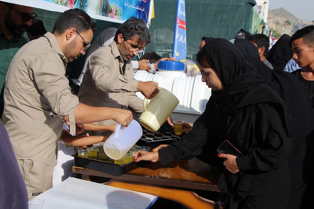 موکب پذیرایی از عاشقان غدیر در زاهدان
