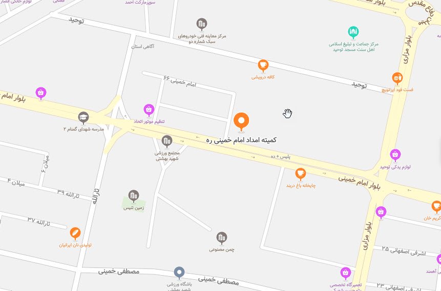 نقشه استان سیستان